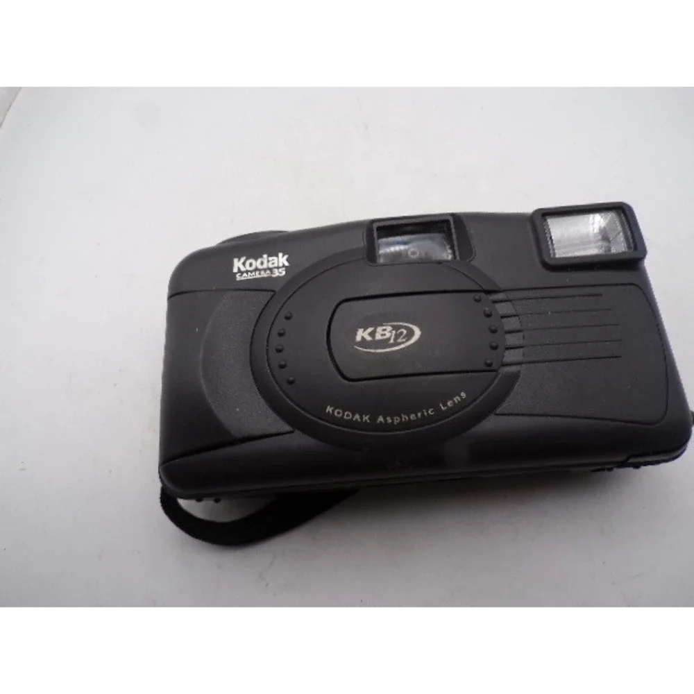 Kodak KB12 35mm Film Camera Point and Shoot‎ Black Aspheric Vintage Y2K Untested